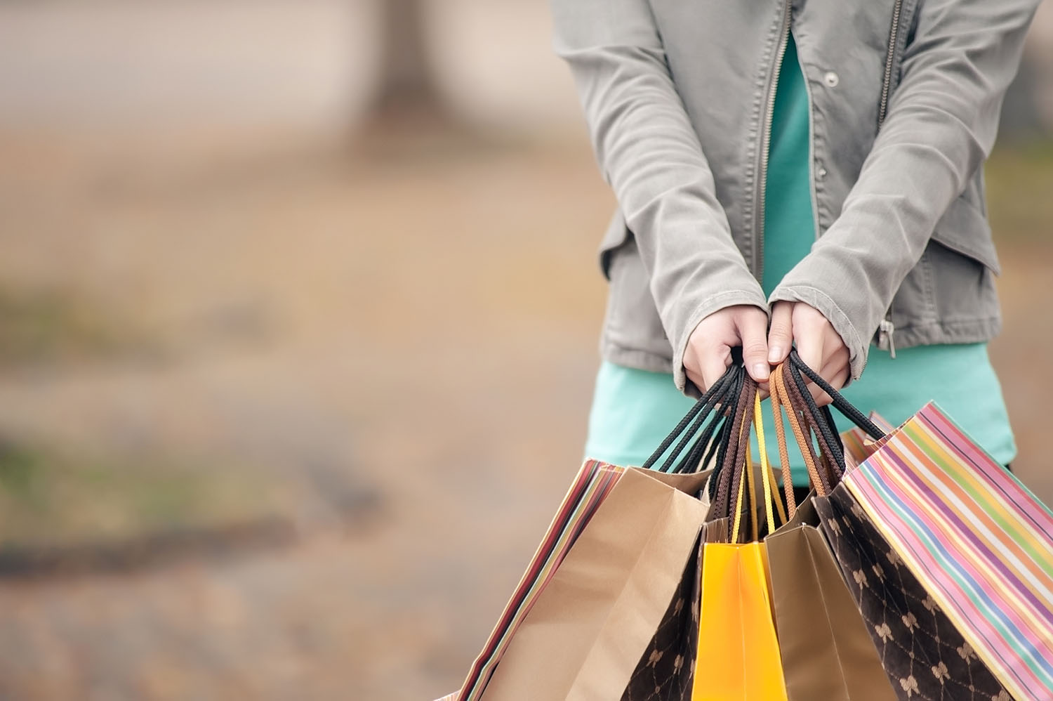 woman shopping