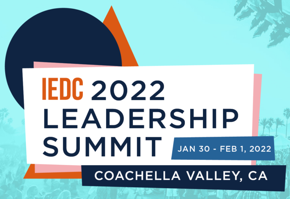 IEDC Leadership Summit in Coachella Valley, CA January 30 Feb 1